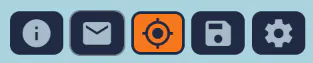 The 'User position' button when active.