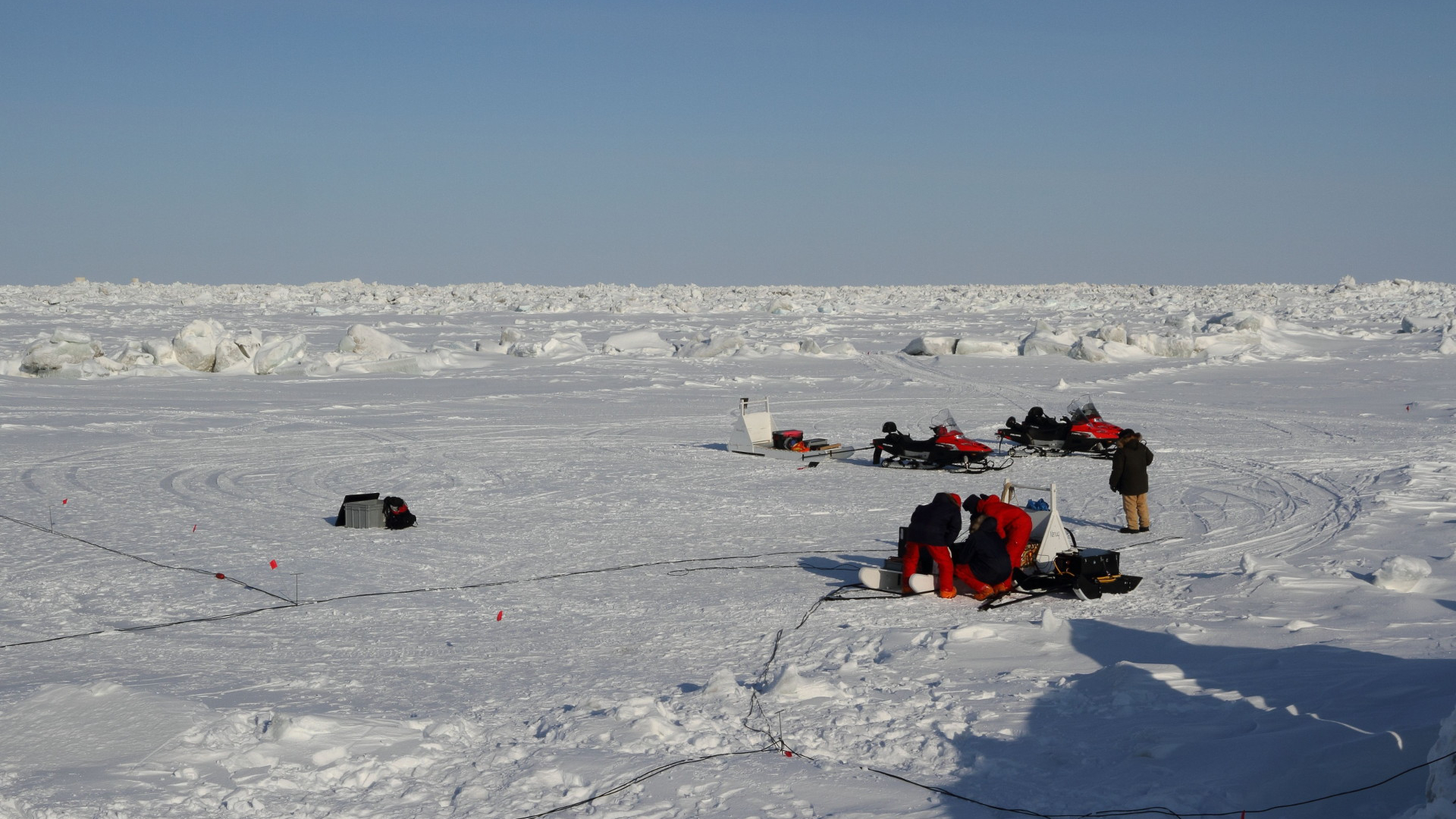 Sea-ice measurement expedition
